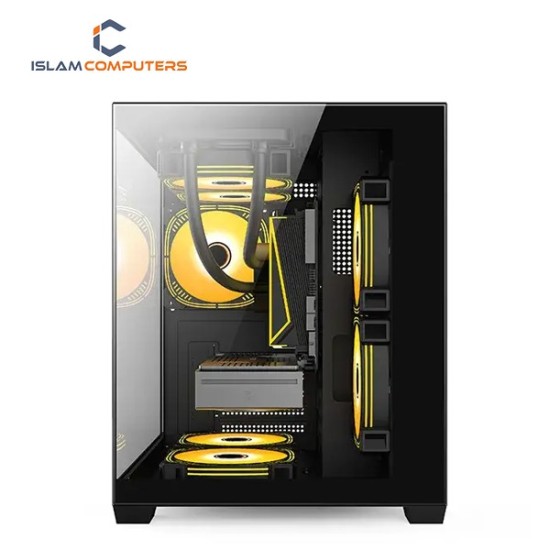 Golden Field S01 Black M-ATX Gaming Casing