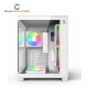 T-Wolf Mystery Box NV X5 Infinity ARGB M-ATX Mid Tower Gaming Casing White