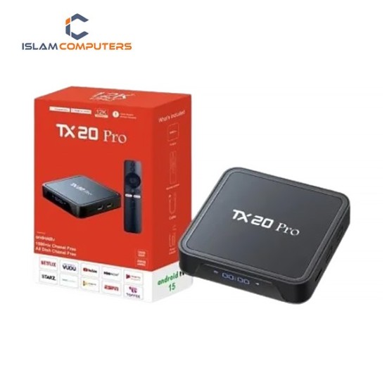 TX20 Pro 12K Ultra HD Android TV Box