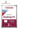 Toshiba P300 2TB 3.5-Inch SATA 7200RPM Desktop Hard Disk Drive