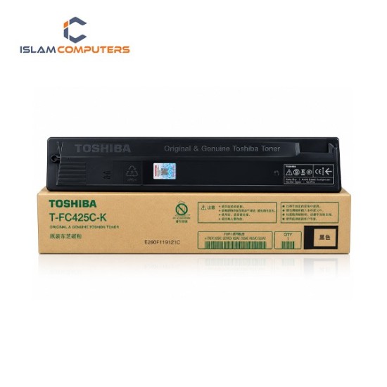 Toshiba T-FC425C-K Black Original Toner (Bundle With Full Set)