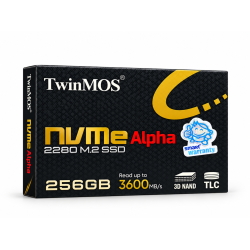 TwinMOS AlphaPro 256GB NVMe M.2 2280 SSD