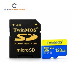 TwinMOS 128GB MicroSDHC U3 Class 10 V30 A1 Memory Card