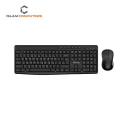 Value-Top KMW1096B Wireless Silent Office Keyboard and Mouse Combo
