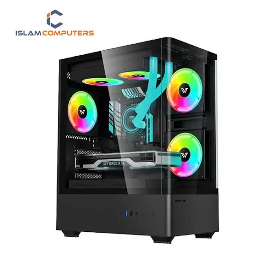 Value-Top NUBIA 20F5 Mini Tower Micro ATX Gaming Casing