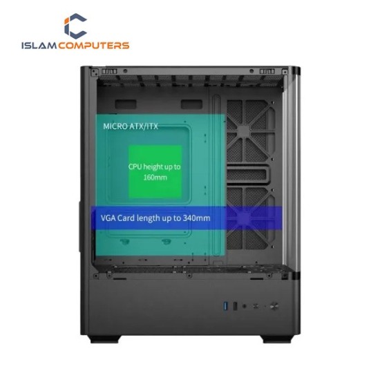 Value-Top NUBIA 20F5 Mini Tower Micro ATX Gaming Casing