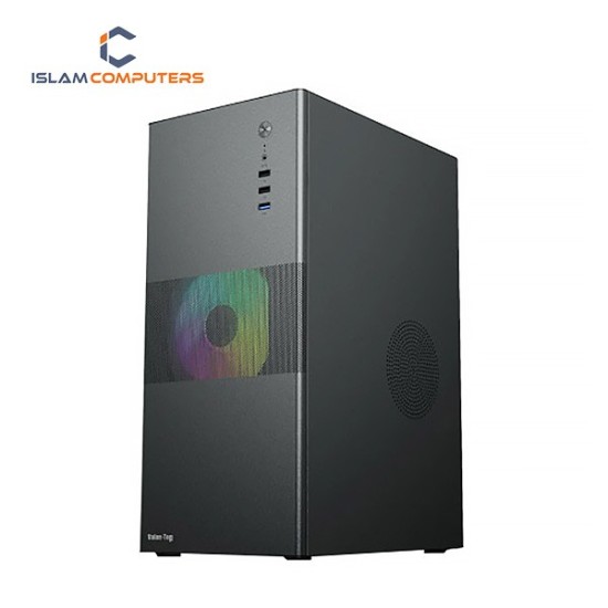 Value Top T883R Mid Tower Black ATX Desktop Case with Standard PSU