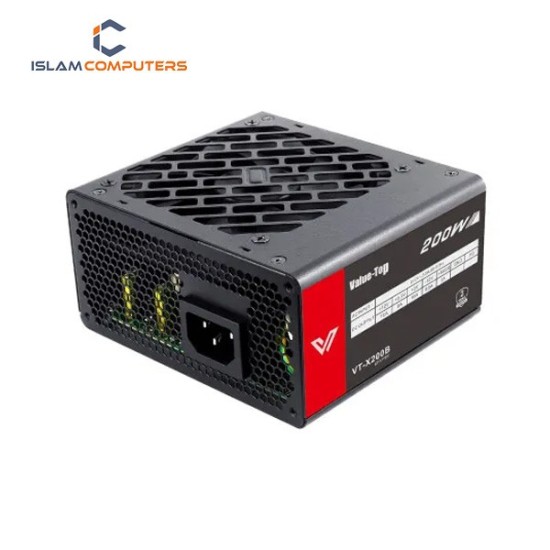 Value-Top VT-X200B Real 200W SFX Power Supply with Flat Cable