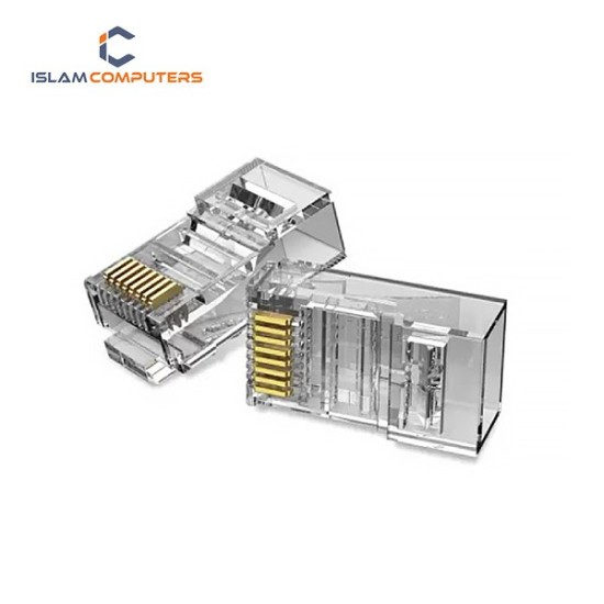 Vention IDDR0-50 Cat6 UTP RJ45 Transparent Connector (50 Pcs)