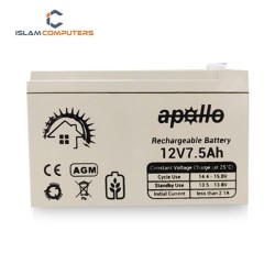 Apollo 12V-7.5Ah AGM Battery