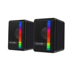 Kisonli X14 RGB Portable USB Mini Wired Desktop Small Speaker