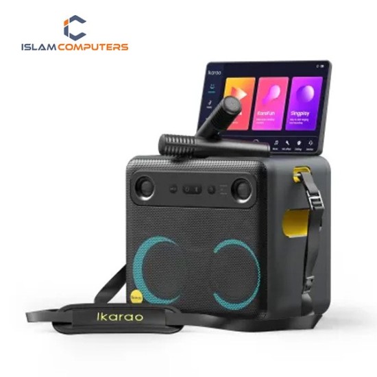 Xtreme Break X2 All in One Karaoke Portable Bluetooth Speaker With Built-In 10 Inch Tablet And Wireless Microphone