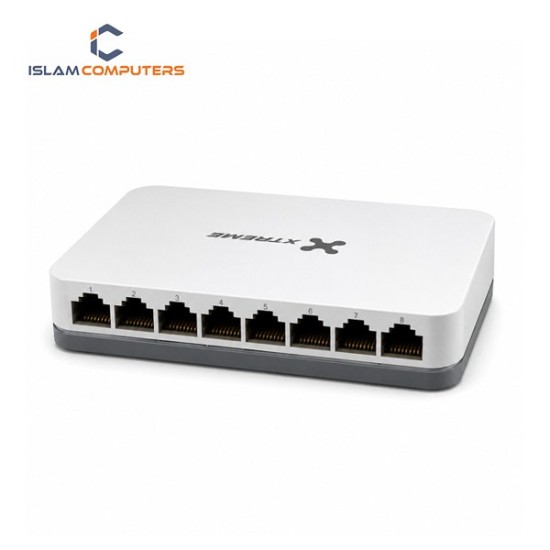 Xtreme XM200-8F 8-port Unmanaged Network Switch