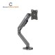 Zeno M8/B 17-32 Inch Black Adjustable Single Arm Monitor Desktop Mount Stand