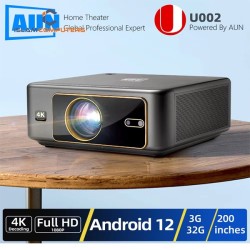 AUN U002 Full HD Dust Proof Professional Android Projector