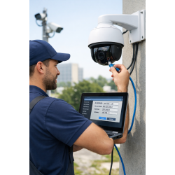 Surveillance System Fitting, Fixing & Installation (Critical & Long distance)