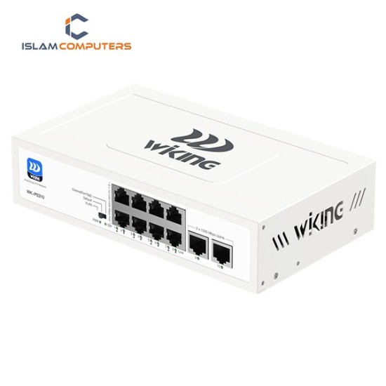 Wi-Tek WK-PS310 8-Port 1000Mbps Gigabit PoE Switch