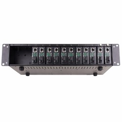 D‑Link Compatible 14‑Slot MC Chassis – Rackmount Media Converter Chassis