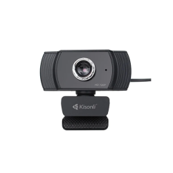 Kisonli HD‑723 USB Webcam 720p HD with Microphone