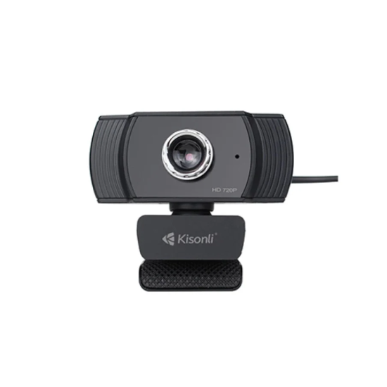 Kisonli HD‑723 USB Webcam 720p HD with Microphone