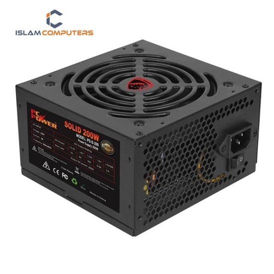 PC Power PCP-200 200W ATX Non Modular Black Power Supply