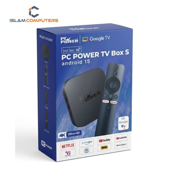 PC POWER TV BOX S (2ND GEN) 4K ULTRA HD Android TV Box