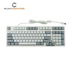 Pc Power K98 RGB White & Gray Wired Mechanical Gaming Keyboard