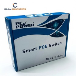 PC POWER CX-1004MN 100Mbps IEEE 802.3af/at PoE Switch (65W)