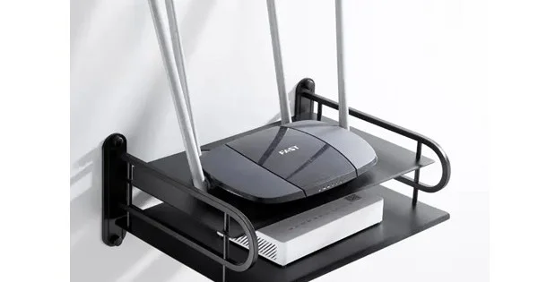 Multi Layer Wall Mount Router Stand Black Price in Bangladesh | Islam ...