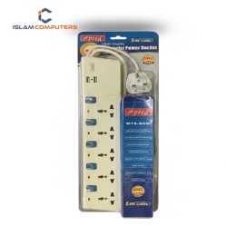 SPEED MTS-B557 5-Port Power Strip with USB Charger Lenth 5 Meter