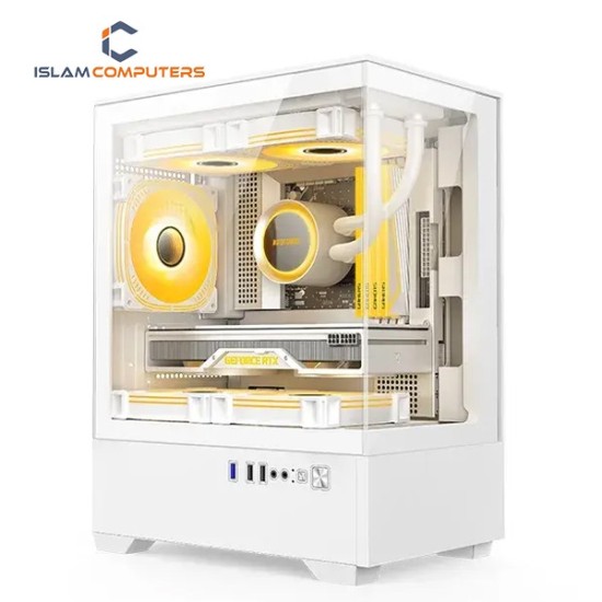 Golden Field T01 White M-ATX Gaming Casing