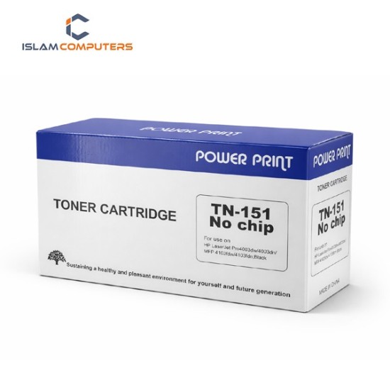 Power Print TN-151A Black Toner Without Chip