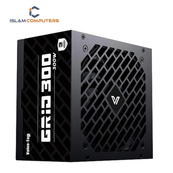 Value Top GRID 300 Real 300W ATX Non Modular Black Power Supply